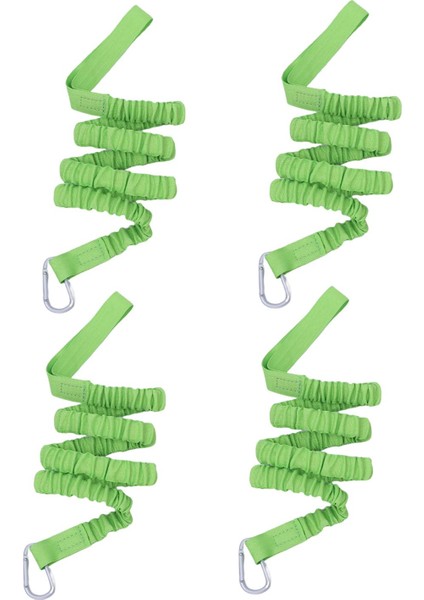 Yeşil 4 Adet Için 2cm Genişlik Tasması 95'ten 155CM'YE Kadar Uzatılmış (Yurt Dışından)