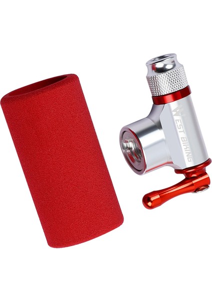 Co2 Bisiklet Döngüsü Presta Lastik Şişman Lastik Pompaları Kırmızı (Yurt Dışından) modelleri