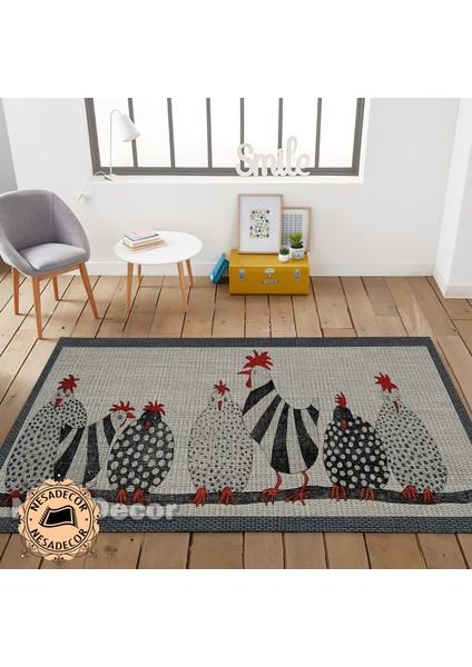 Dekoratif Ince Yolluk Halı Modern Leke Tutmaz Makinede Yıkanabilir Kaydırmaz Mutfak Halısı Bambu modelleri