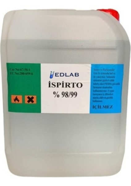 Ispirto 5 Lt Şeffaf %99/98