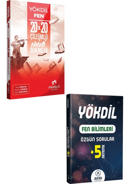 2023 Modadil YÖKDİL Fen Deneme+Akın YÖKDİL Fen Deneme