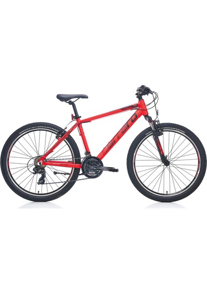Force Jant Shimano 21 Vites Dağ Bisikleti Kırmızı Siyah 44