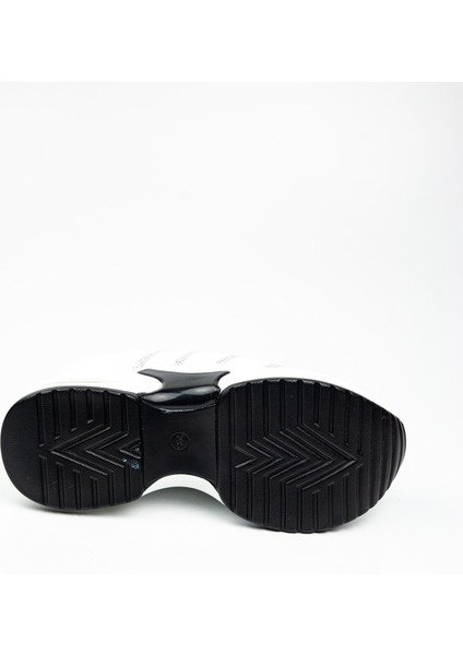 300 - 4 Beyaz Kalın Taban Günlük Kadın Ayakkabı indirimleri