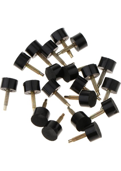 10 Çift Yüksek Topuk Uçları Ayakkabı Stiletto Taban Onarım Dübel Pimi Yedek Musluklar Küçük Siyah 10MM (Yurt Dışından) fırsatları