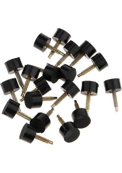 10 Çift Yüksek Topuk Uçları Ayakkabı Stiletto Taban Onarım Dübel Pimi Yedek Musluklar Küçük Siyah 10MM (Yurt Dışından) indirimleri