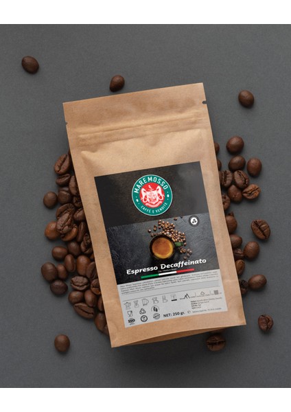 Mare Mosso Espresso Decaffeinato - Kafeinsiz Espresso Kahve 250 gr fiyatları
