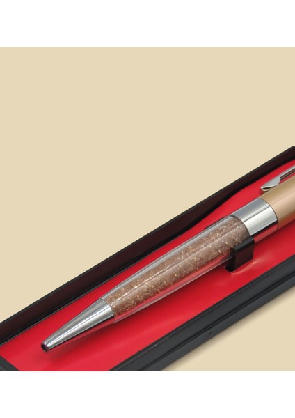 Bk Gift Kişiye Özel Isimli Light Gold Taşlı Touchpen Metal Tükenmez Kalem,yeni Iş Hediyesi,ofis Hediyesi