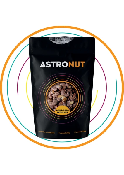 Astronut Odun Ateşinde Zarında Kavrulmuş Kaju (w180 Süper Jumbo) 500 Gr