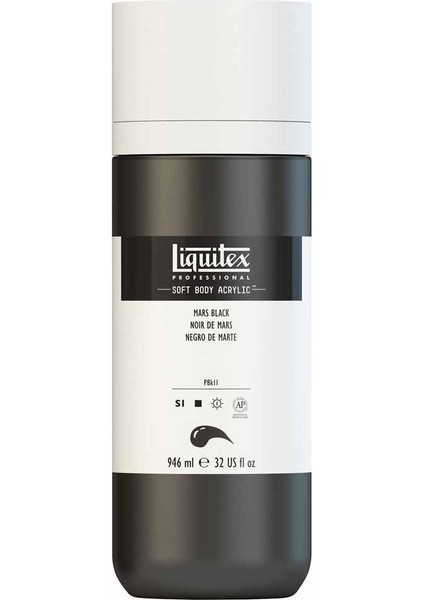 Professional Soft Body Akrilik Boya 946ML Mars Black 276 S1 modelleri