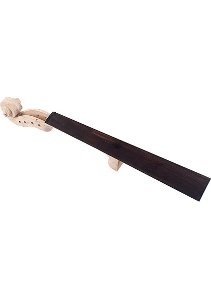 4/4 Keman Boyun Akçaağaç Boyun Kiti Bitmemiş Akçaağaç/ebony Luthier Malzemeleri (Yurt Dışından)