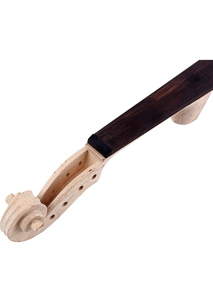 4/4 Keman Boyun Akçaağaç Boyun Kiti Bitmemiş Akçaağaç/ebony Luthier Malzemeleri (Yurt Dışından)