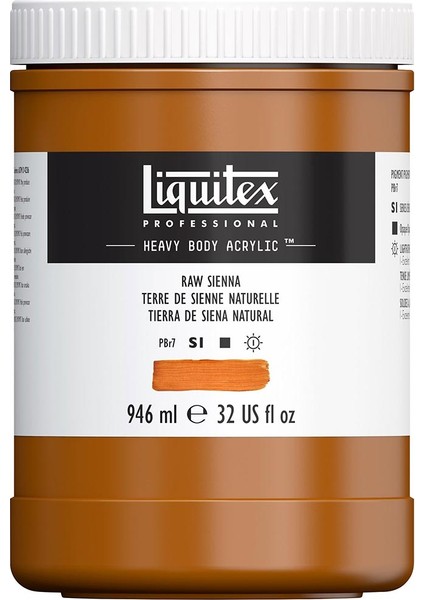 Professional Heavy Body Akrilik Boya 946ML Raw Sienna 330 S1