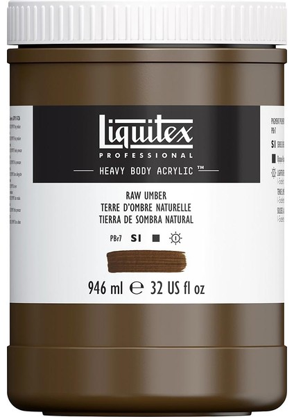 Professional Heavy Body Akrilik Boya 946ML Raw Umber 331 S1