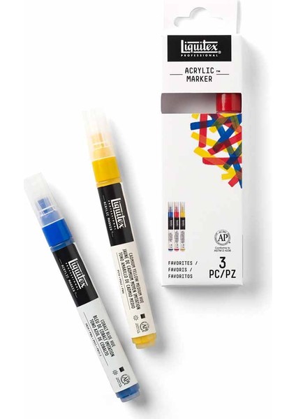Professional Akrilik Markör 3X2MM Set Favorites fiyatları