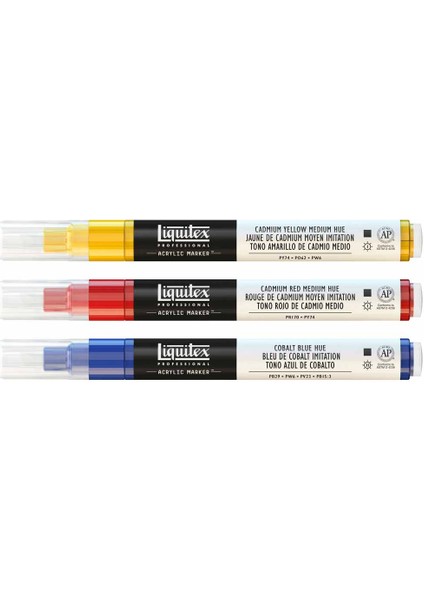 Professional Akrilik Markör 3X2MM Set Favorites modelleri