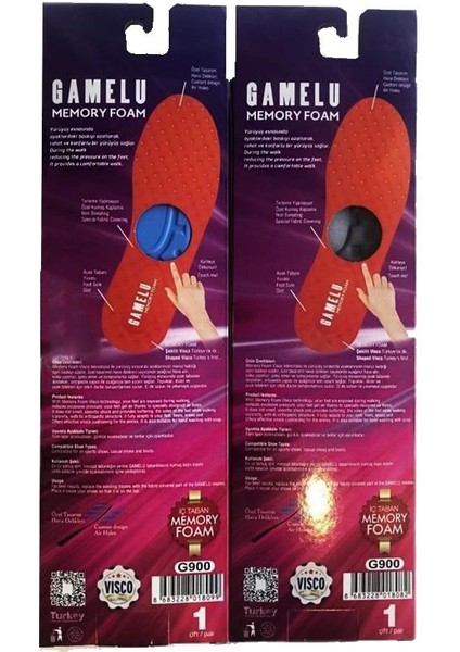 Gamelu Memory Foam Iç Taban