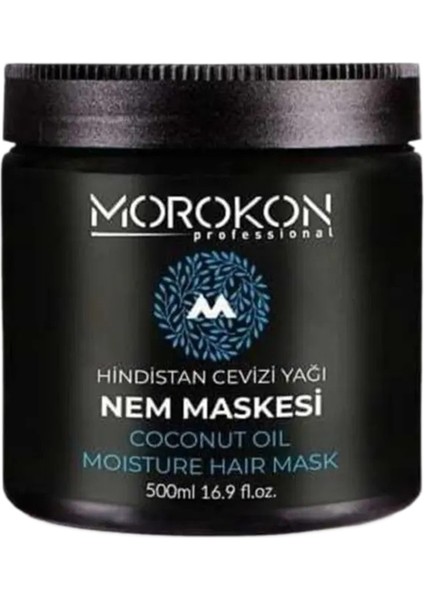Morokon hindistan Cevizi Yağı Nem Maskesi 500 ml
