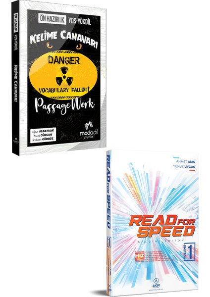 YDS 2023 Kelime Canavarı+Akın Dil Read For Speed