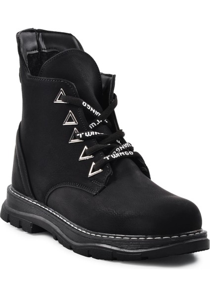 2241 Siyah-Zümrüt Kadın Bot