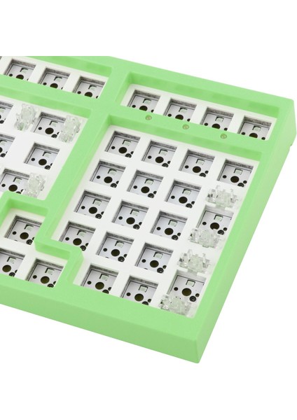 NT980 Sıcak Takas Mekanik Klavye Kiti Rgb Işık Hotswap Dıy Kit Yüksek Yeşil indirimleri