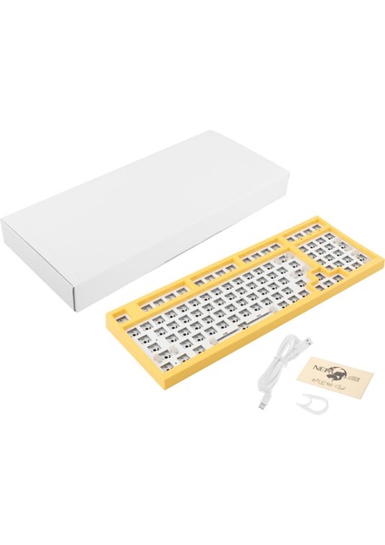 NT980 Sıcak Takas Mekanik Klavye Kiti Rgb Işık Hotswap Dıy Kiti fırsatları