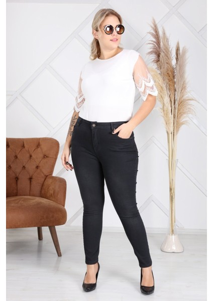 Büyük Beden Füme Pantolon fırsatları