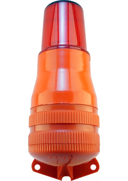 Yanıp Sönen Ampul Buzzer Ms 4807 Kırmızı 220VAC