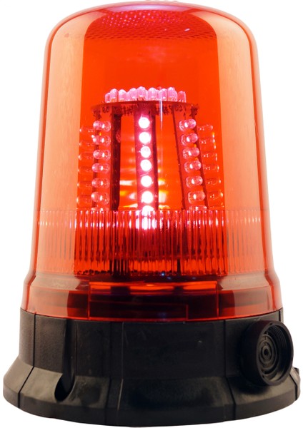 Ø140 LED Multifonksiyon Buzzer Lamba Ms 8924 Kırmızı 220VAC