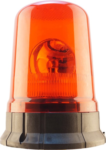 Ø140 Döner Lamba H3 35W Dişli Sistem Ms 8920 Kırmızı 12VDC