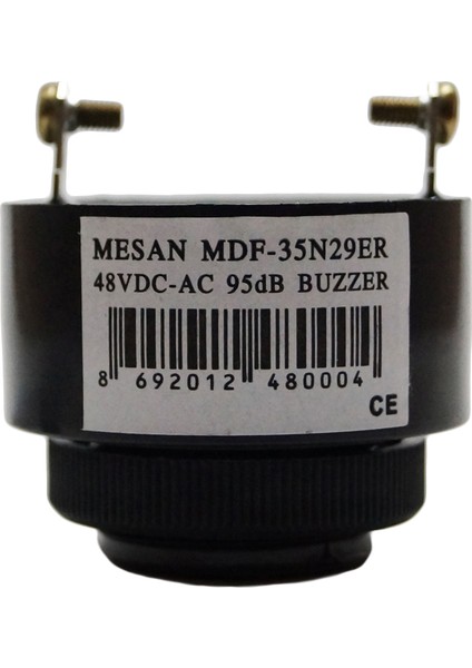 Ø28 Buzzer 95DB Ms 1203 48VAC/DC modelleri