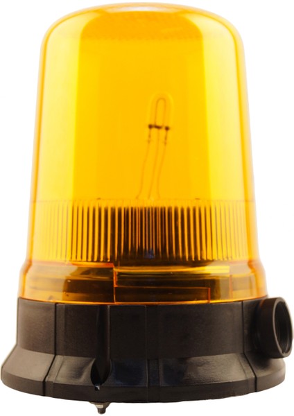 Ø140 Xenon Çakar Buzzer Lamba Ms 8912 Turuncu 220VAC