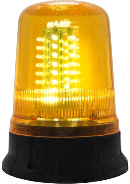 Ø140 LED Fotoselli Lamba Ms 8003 Turuncu 220VAC