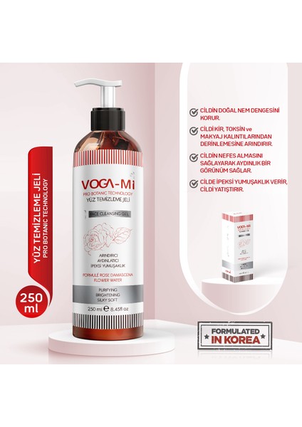 Vogamı Pro Botanıc Yüz Temizleme Jeli