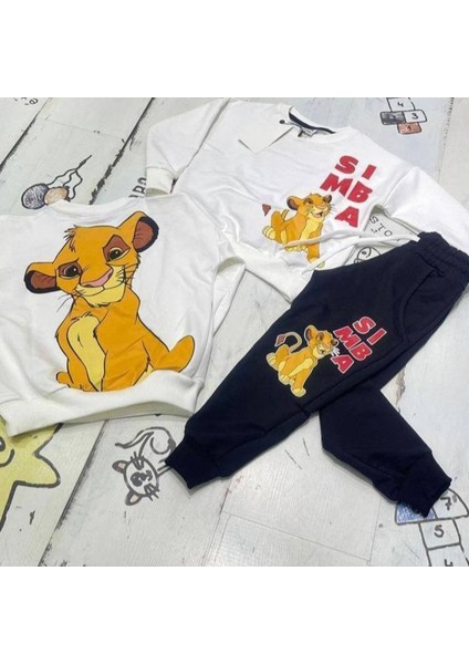 Janjan Erkek Çocuk Disney Simba Baskılı Eşofman Takımı
