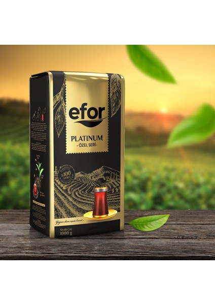 Efor Platinum Özel Seri Dökme Siyah Çay - 1000gr