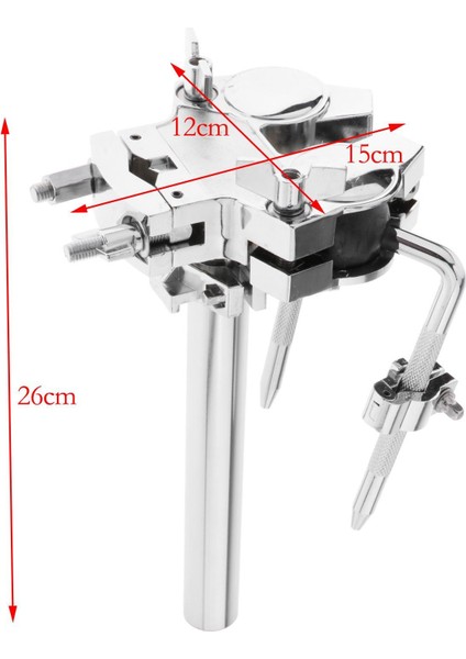 Çok Kelepçe Müzik Enstrümanı Parçaları Tom Mount Tuther Drum Mount (Yurt Dışından)