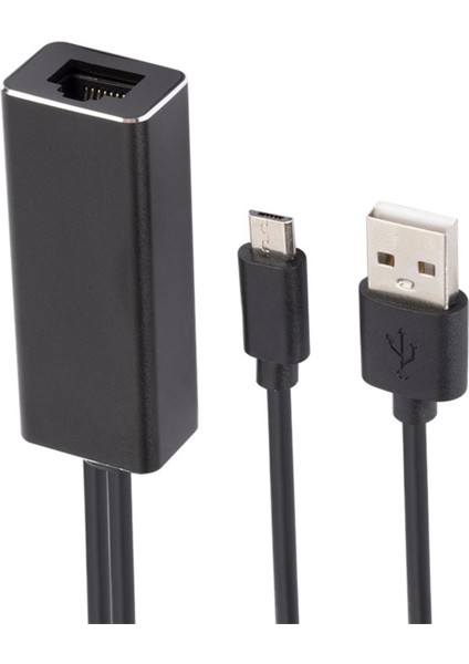 Ethernet Adaptör Mikro USB - RJ45 Aksesuarları 100MBPS Için