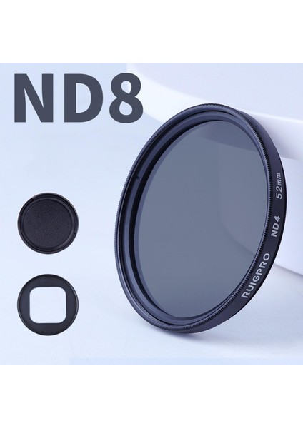 52MM Lens Filtre / Lens Kapakları Kamera Lens / 9 Fotoğraf Nd8(Yurt Dışından)