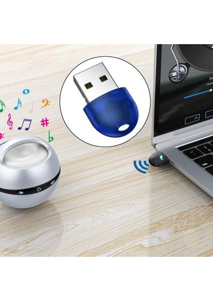 Kablosuz Diş 3.5mm Aux Audio Stereo Müzik Araba Alıcı Adaptörü Mavi indirimleri
