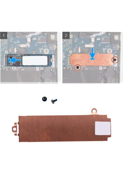 M.2 Dell M15 R6 5511 Için 26X1Y SSD Kapağı 26X1Y