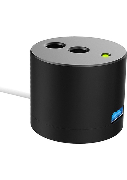 Şarj Standı Kalem Tutucu Alüminyum LED Göstergesi Siyah Için Uyumlu