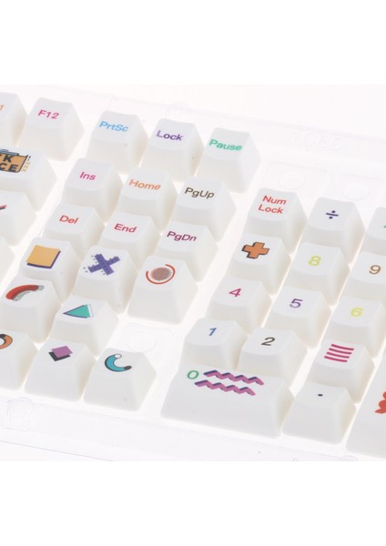 108 Anahtar Pbt Key Kapak Profili Her Boyut Mekanik Klavye R2 Için Uygun fırsatları