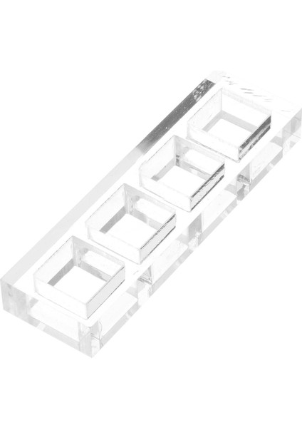 Anahtar 1x4 Kartı Için Şeffaf Anahtar Akrilik Plaka