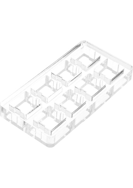 Anahtar Acrililik Plaka Anahtarı Aksesuarları Compact 2x4 Kartı