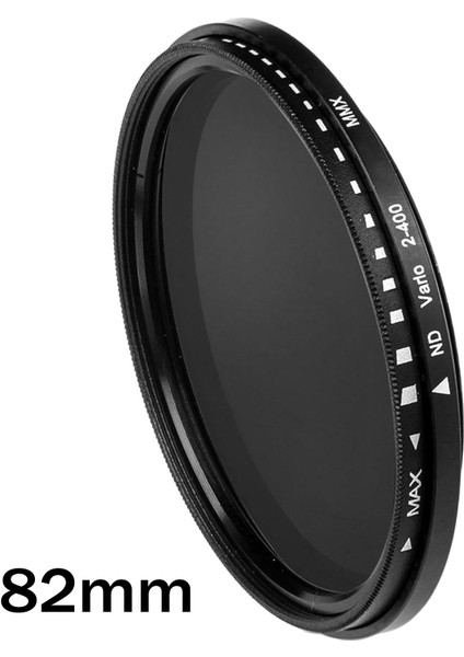 Nd2 Ila ND400 Filtre Su Geçirmez Optik Cam Kamera Şelaleleri 82MM