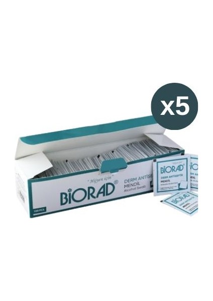 Derm Mendil 100'LÜ 5 Adet