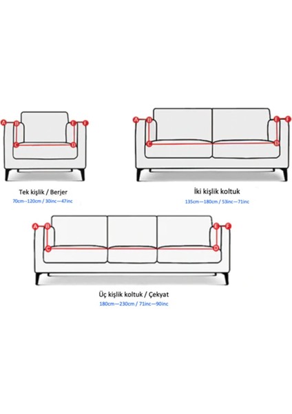 Bürümcük Koltuk Kanepe Örtüsü Takımı Lastikli Etekli 3+3+1+1 Koltuk Örtüsü fiyatları