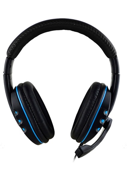 Güçlü Kulak Üstü Kulaklık - Siyah - Mavi (Yurt Dışından) fiyatları