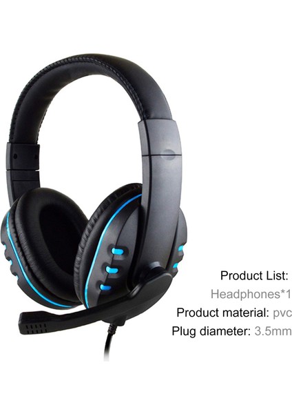 Güçlü Kulak Üstü Kulaklık - Siyah - Mavi (Yurt Dışından) modelleri