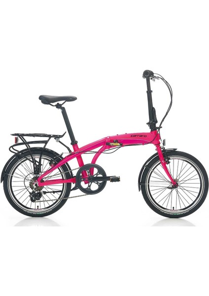 Flexi 106 Full Shimano Hafif Katlanabilir Bisiklet Fuşya